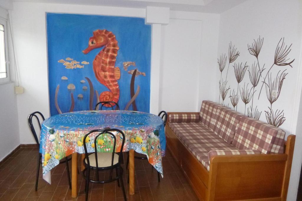 Ipokampos Apartment Kefalos  Ruang foto