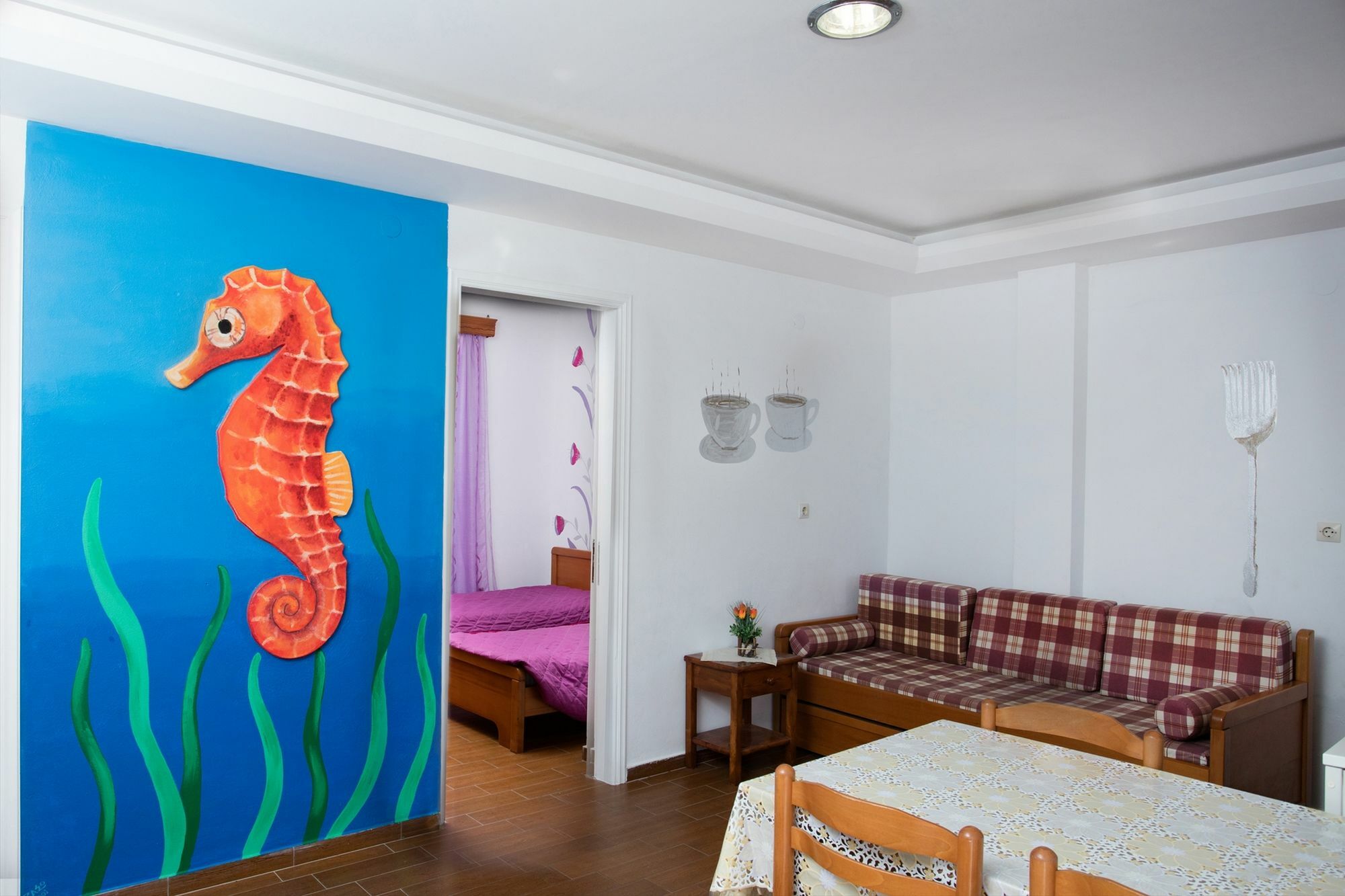 Ipokampos Apartment Kefalos  Bagian luar foto